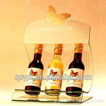 Elegant and pop table wine display/wine display stand from Guangdong factory